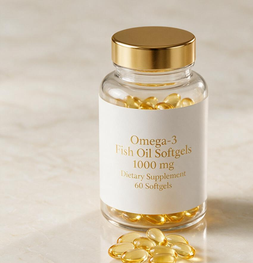 Fish Oil Softgels (Omega-3)