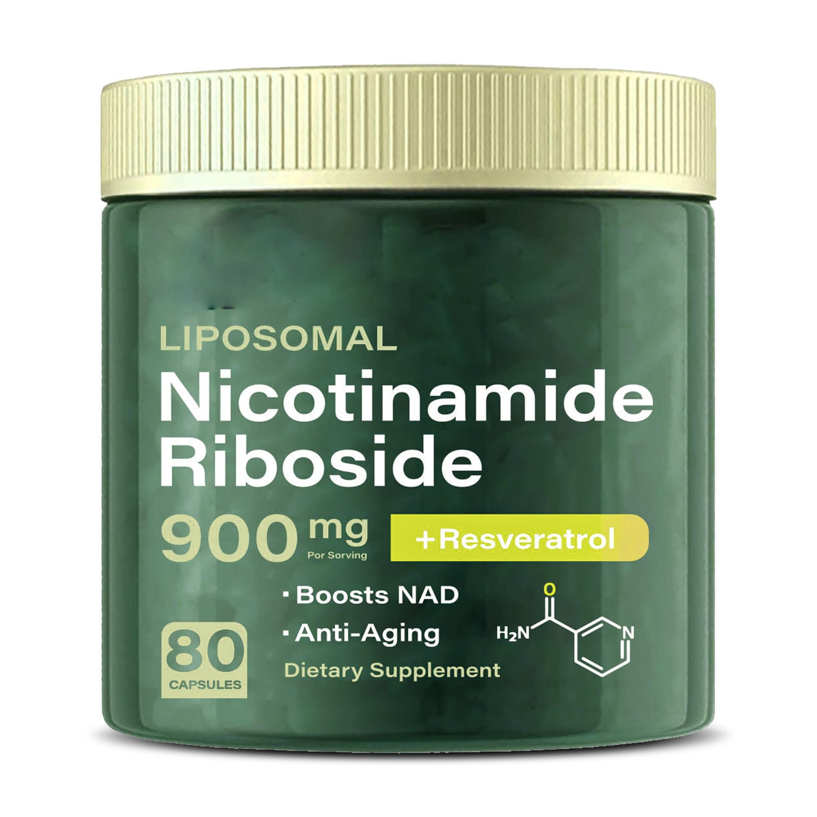 NAD+ & Resveratrol Liposomal Capsules