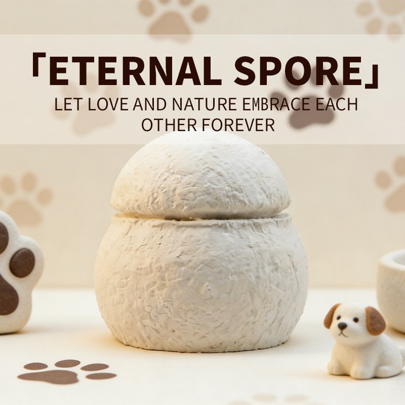 Biodegradable Mycelium Pet Urn