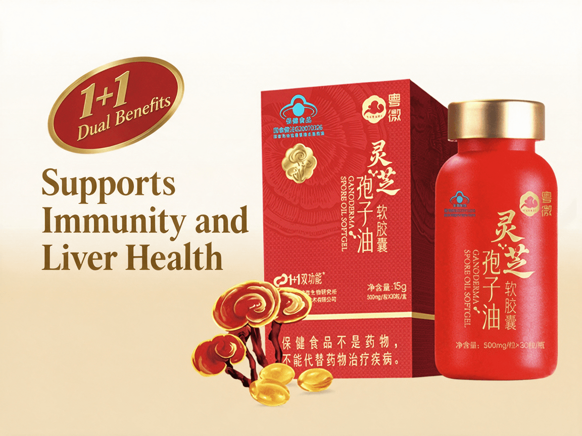 Reishi Spore Oil Softgels